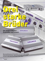 CAR & HIFI: Drei starke Brüder (Ausgabe: 5)