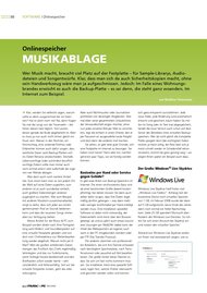 Music & PC: Onlinespeicher - Musikablage (Vergleichstest)