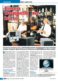 Computer Bild: Einen Doppelkern bitte... (Ausgabe: 25)