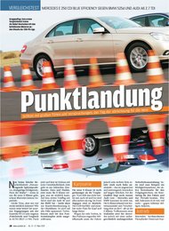 Auto Bild: Punktlandung für die E-Klasse (Ausgabe: 13)