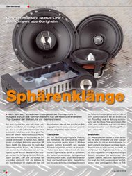 CAR & HIFI: Sphärenklänge (Ausgabe: 3)