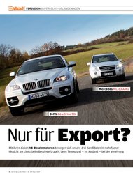 Auto Bild allrad: Nur für Export? (Ausgabe: 4)