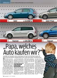 Auto Bild: ‚Papa, welches Auto kaufen wir?‘ (Ausgabe: 11)