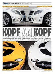 Auto Bild sportscars: „Kopf an Kopf“ - Mercedes C 63 AMG T-Modell (Ausgabe: 5)