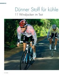 RennRad: Dünner Stoff für kühle Brisen (Ausgabe: 6)