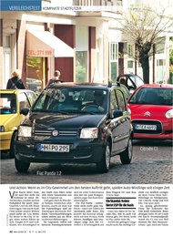 Auto Bild: Vier fürs Großstadtrevier (Ausgabe: 17)