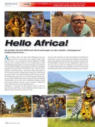 Heimkino: Hello Africa! (Ausgabe: 5-6/2009)