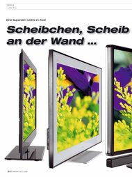 Heimkino: Scheibchen, Scheibchen an der Wand ... (Ausgabe: 6-7/2009)
