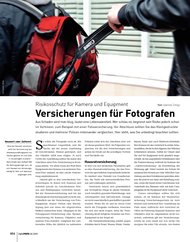 DigitalPHOTO: Versicherungen für Fotografen (Ausgabe: 6)