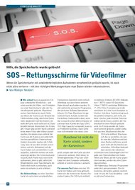 videofilmen: SOS - Rettungsschirme für Videofilmer (Ausgabe: 4)