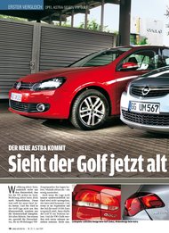 Auto Bild: Sieht der Golf jetzt alt aus? (Ausgabe: 23)