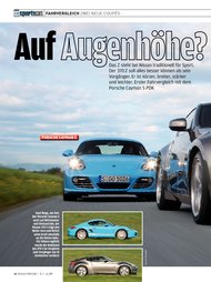 Auto Bild sportscars: Auf Augenhöhe? (Ausgabe: 7)