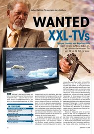 audiovision: „Wanted XXL-TVs“ - 46 Zoll (Ausgabe: 11)