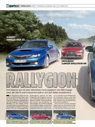 Auto Bild sportscars: Rallygion (Ausgabe: 8)