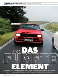 Auto Bild sportscars: Das fünfte Element (Ausgabe: 8)
