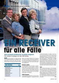 audiovision: „Ein Receiver für alle Fälle“ - Preisklasse um 400 Euro (Ausgabe: 2)