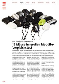 MAC LIFE: 19 Mäuse im großen Mac-Life-Vergleichstest (Ausgabe: 9)