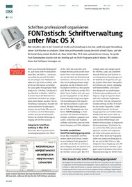 MAC LIFE: FONTastisch: Schriftverwaltung unter Mac OS X (Ausgabe: 9)