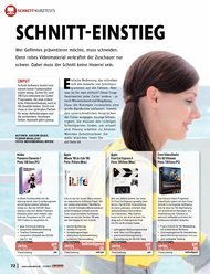 VIDEOAKTIV: Schnitt-Einstieg (Ausgabe: Sonderheft Camcorder Kaufberater 2/2009)