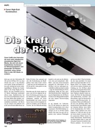 HiFi Test: Die Kraft der Röhre (Ausgabe: 5)