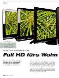 Heimkino: Full HD fürs Wohnzimmer (Ausgabe: 10-11/2009)