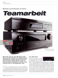 Heimkino: Teamarbeit (Ausgabe: 10-11/2009)