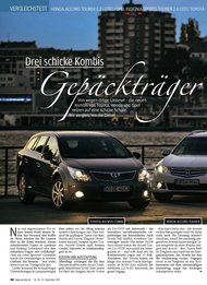 Auto Bild: Gepäckträger in Gala (Ausgabe: 38)