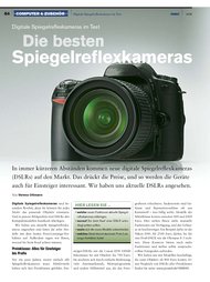 PC-WELT: Die besten Spiegelreflexkameras (Ausgabe: 4)