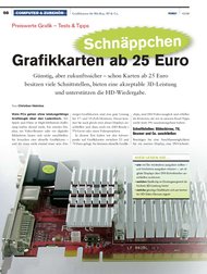 PC-WELT: Grafikkarten ab 25 Euro (Ausgabe: 12)