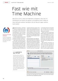 Macwelt: Fast wie mit Time Machine (Ausgabe: 1)