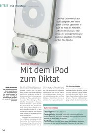 Macwelt: Mit dem iPod zum Diktat (Ausgabe: 7)