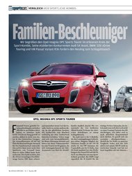 Auto Bild sportscars: Familien-Beschleuniger (Ausgabe: 11)