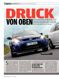 Auto Bild sportscars: Druck von oben (Ausgabe: 11)