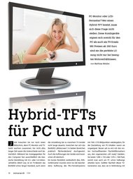 PCgo: Hybrid-TFTs für PC und TV (Ausgabe: 7)
