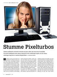 PCgo: Stumme Pixelturbos (Ausgabe: 6)