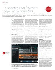 Beat: Die ultimative Beat-Übersicht: Loop- und Sample-DVDs (Ausgabe: 12)