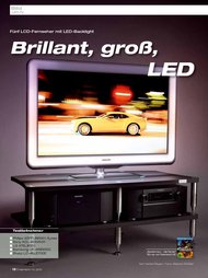 Heimkino: „Brillant, groß, LED“ - Referenzklasse (Ausgabe: 1-2/2010)