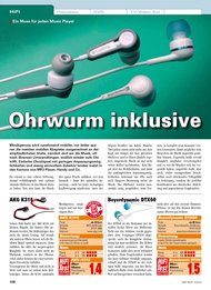 HiFi Test: Ohrwurm inklusive (Ausgabe: 1)