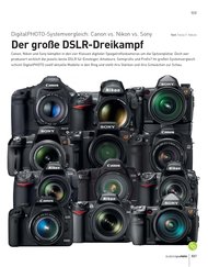 DigitalPHOTO: Der große DSLR-Dreikampf (Ausgabe: 1)