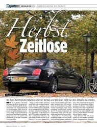 Auto Bild sportscars: Herbst-Zeitlose (Ausgabe: 1)