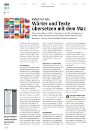 MAC LIFE: Wörter und Texte übersetzen mit dem Mac (Ausgabe: 2)