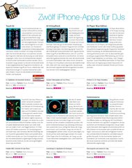 Beat: Zwölf iPhone-Apps für DJs (Ausgabe: 2)