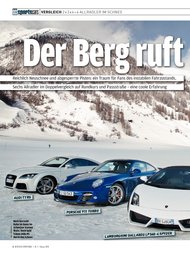 Auto Bild sportscars: „Der Berg ruft“ - gemäßigte Sportwagen (Ausgabe: 2)