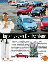 Auto Bild: „Japan gegen Deutschland: Wer geht k.o.?“ Subaru/BMW (Ausgabe: 3)