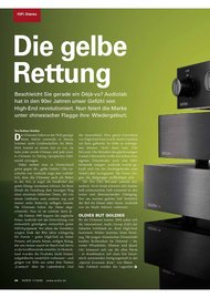 AUDIO/stereoplay: Die gelbe Rettung (Ausgabe: 11)