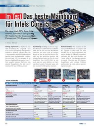 PC-WELT: Das beste Mainboard für Intels Core i5 (Ausgabe: 12)