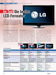 PC-WELT: Die besten LCD-Fernseher (Ausgabe: 1)
