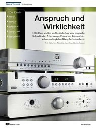 stereoplay: Anspruch und Wirklichkeit (Ausgabe: 11)