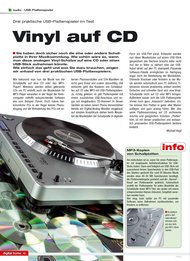 digital home: Vinyl auf CD (Ausgabe: 1)