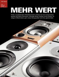 AUDIO/stereoplay: Mehr Wert (Ausgabe: 1)